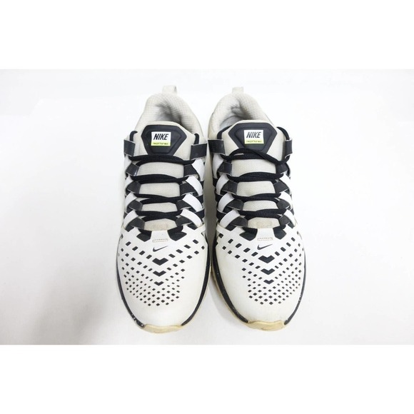 NIKE Air Fingertrap Max White/Black 11.5US/10.5UK/45.5EU Men Running Shoes